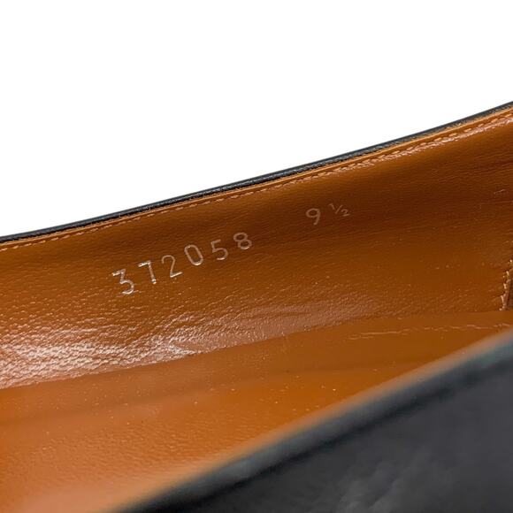 Aquatalia Pasha Black Leather Almond Toe Low Block Heels Weatherproof Pumps - Picture 8 of 9